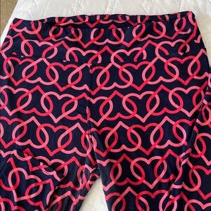 LuLaRoe Tall & Curvy Heart Leggings